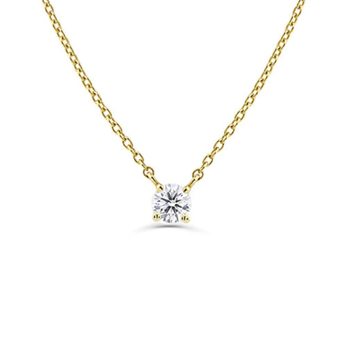 CANNER New 925 Sterling Silver Mini Zircon Pendant Necklaces Chain For Women Necklace Chains Fine Jewelry Gift Collares подвеска